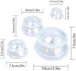 Silicone Vacuum Suction Massage Cups With Cup Glasses