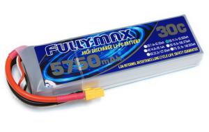 Wholesale FULLYMAX LiPo Battery Pack 30C 5750mAh 3S 11.1V with XT60 connector for RC cars RC aircraft RC helicopters from china suppliers