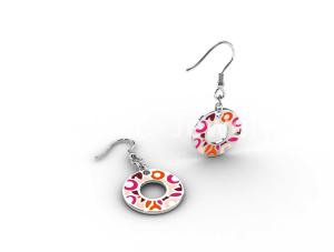 Wholesale Fashion High Quality Tagor Jewelry 316L Stainless Steel Enamel Dangles Hook Earrings from china suppliers