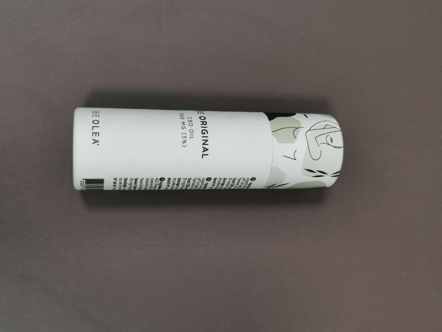 Biodegradable Kraft Paper Tube Packaging For Cosmetic Products