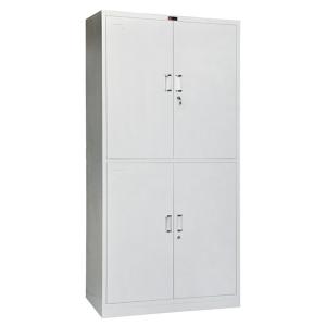 Wholesale Knock Down Double-Tier Steel Storage Cabinet Aluminum Alloy Recessed Handle from china suppliers