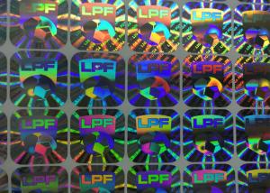 Wholesale Holographic Security Custom Business Stickers Water Proof Gloss Laminated from china suppliers