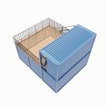 Prefab Shipping Container Bar Pop Up Coffee Shop Restaurant Mobile Container Bar