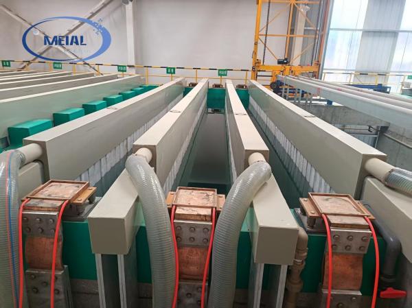 MEI-AL Technology 500 Ton/Month Aluminum Anodizing Line in Guangdong | Energy