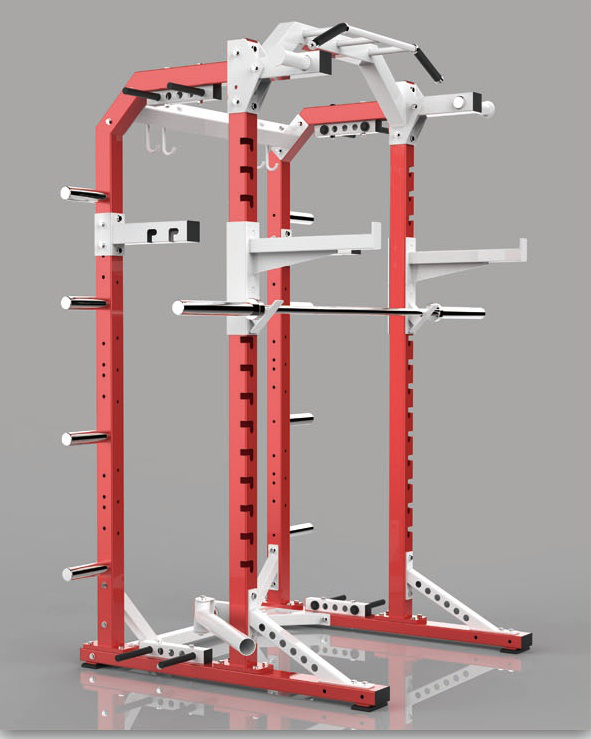 Gym Equipment Legs Shoulder Press Lat Pull up Multi Functional Powerlifting Combo Rack
