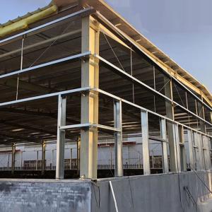 Wholesale Large Span Steel Structural Warehouse , Prefabricated Steel Frame Houses from china suppliers
