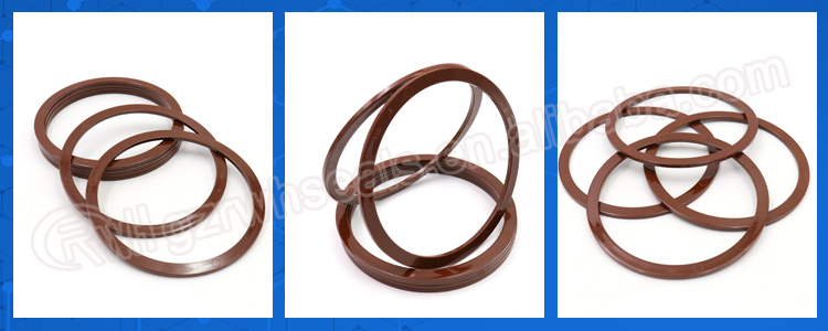 PTFE Hydraulic Rubber Seal , BRT Hydraulic Cylinder Back Up Ring