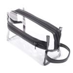 Water Resistant Cosmetic Organizer Pouch With Handle