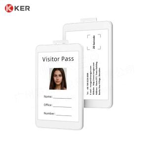 Wholesale Office electronic employee badge e ink nfc display electronic shelf label employee badge from china suppliers