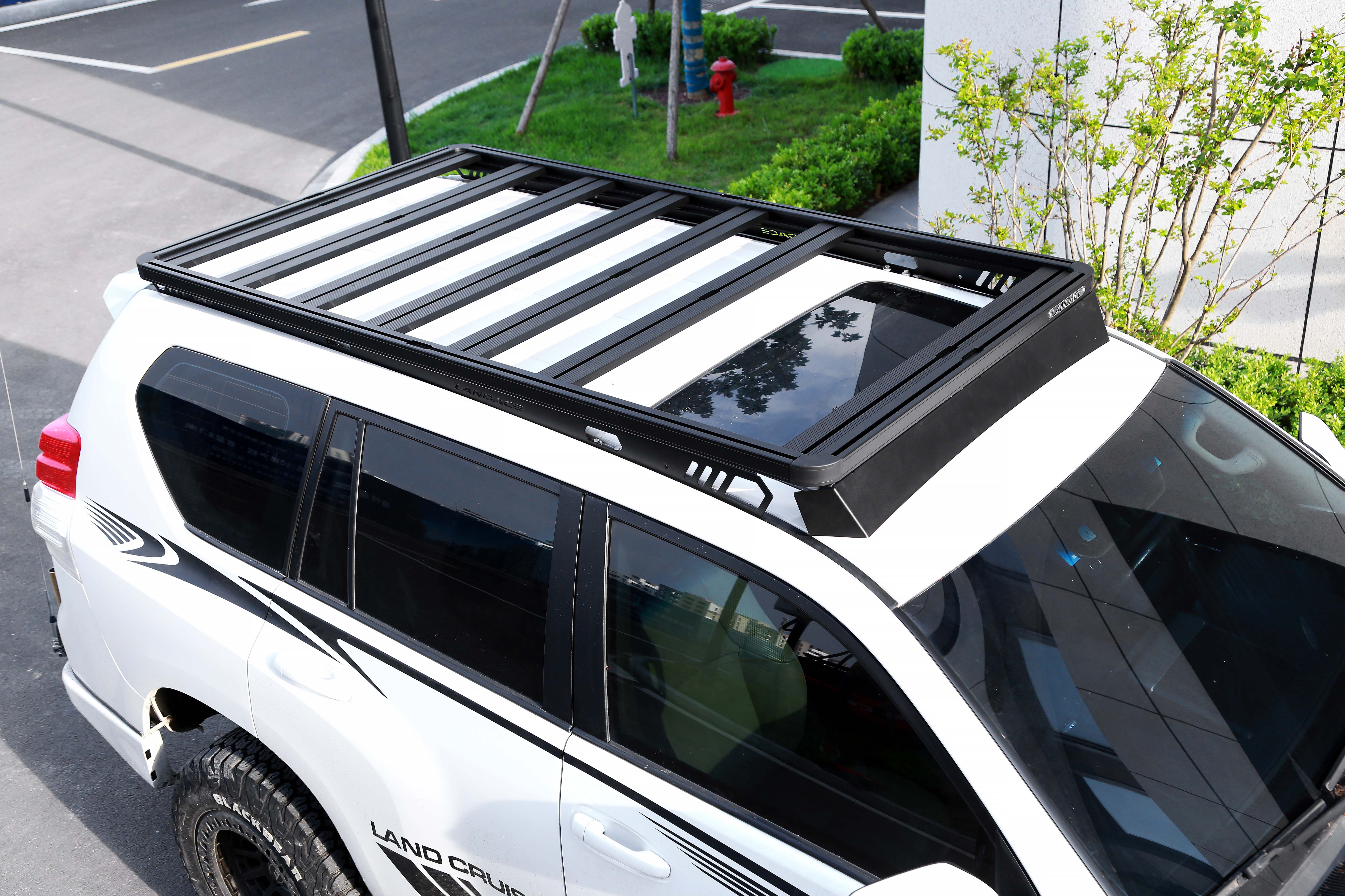 32KG Low Profile Universal Roof Rack Cross Bars For Toyota Prado Land Cruiser LC150