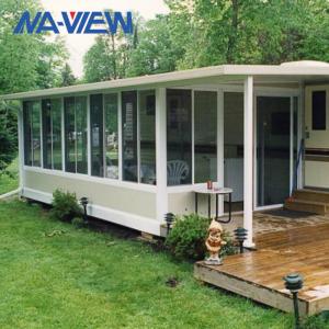 Wholesale Four Season Patio Screen Room Outdoor Room Enclosures Wood Grain Structure from china suppliers