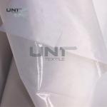 Transparent Slip Hot Melt Adhesive Film Fused Interlining For Garment