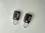 PC Material TSA Travel Locks 32.5g Color Customized TSA Certified Lock SGS