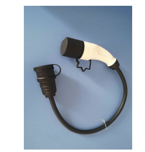 16A EV Charging Adapter Type 2 Male Plug To Schuko Socket EV Wiring Harness