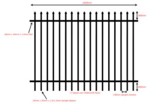 Wholesale Colors House Gate Designs And Wrought Iron Fence / Steel Fence from china suppliers