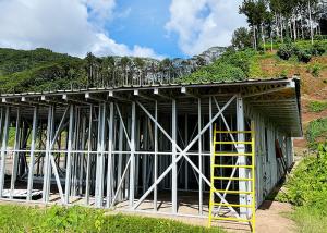 Wholesale US/AS Prefab Light Gauge Steel Frame Modular House Kits For Dormitory And Factory from china suppliers