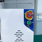 30kg Weight Advertising Industry Mini Split Fiber Laser Metal Marking Machine