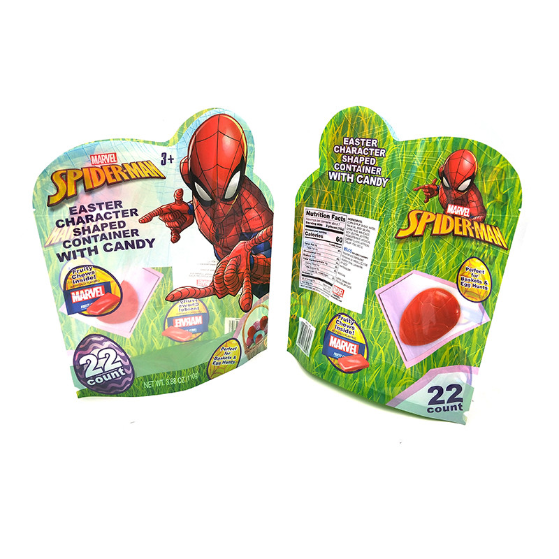 High Quality Custom Printing OPP special shape Free customized packaging plastic toy food bag