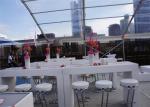 Restaurant Tent With Large Canopies, Clear Outdoor Event Tents With Transparent