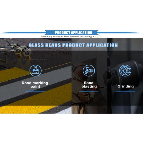 Nd≥1.5% Refractive Index Glass Beads with Round Rate ≥85% for Environmental Friendly Road Marking