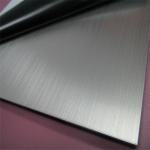 304 HL stainless steel sheet hairline finish covered with PVC Film 1219X2438mm