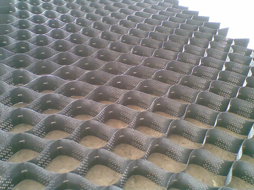 HDPE Geocell Gravel Stabilizers for Retaining Wall Reinforcement and Slope Protection