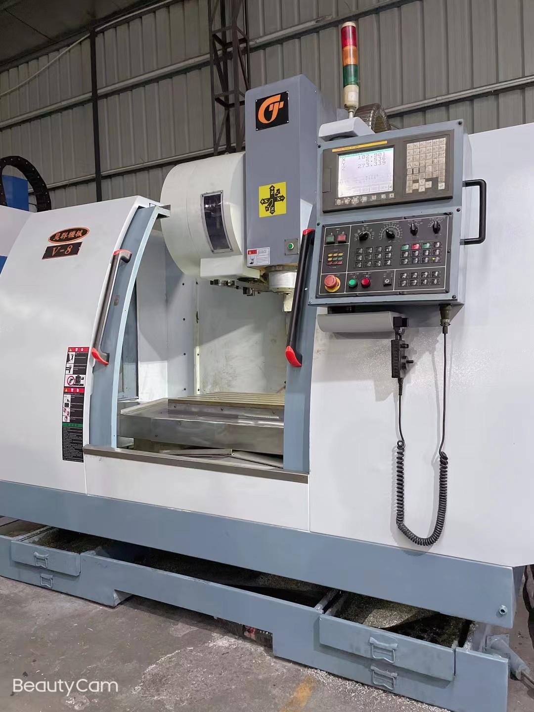 3 Axis VMC CNC Machining Center Long Lasting Rigid Structure Fanuc System