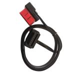 Flat Ribbon OBD GPS Cable 8 Cores Male To Female 16 Pin For Cars Diagnostic