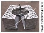 Marine stainless steel bilge water filter box, stainless steel rose box FH-80A
