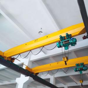 Wholesale Workstation Light Overhead Crane Equipment Electric Control 5 Ton 10.5m from china suppliers