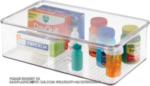 China Organizer Bins- MultiPurpose & Versatile Stackable Cabinet Organizers Cosmetics, Laundry, Office Supplies on sale