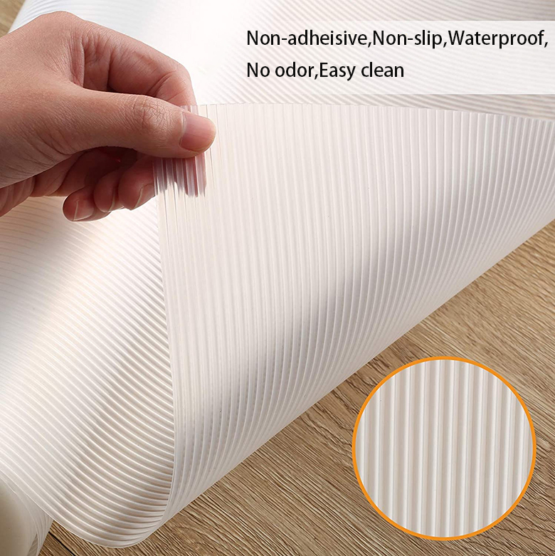 Waterproof Non Adhesive Kitchen Cabinet Shelf Liner for Drawer and Shelf Organization
