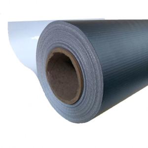 Wholesale Eco Solvent Frontlit Flex Banner , 440g Grey / Black Vinyl Flex Banner Rolls from china suppliers