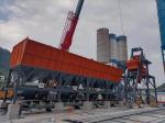 50m3/H Small Dry Stationary Ready Mix Compact Concrete Batching Plant Automatic