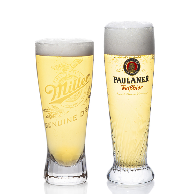 Promotional Hot Selling Clear Glass Personalize Beer Mug Promotion Beer Glass