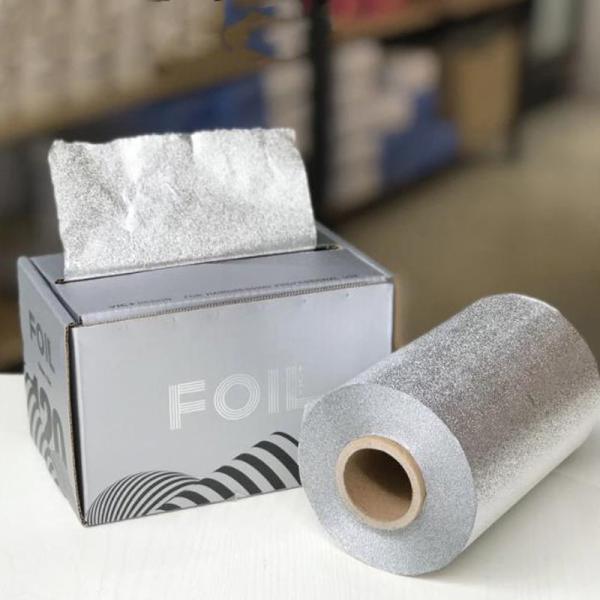 Premium Quality Custom Hair Dressing Coloring Aluminum Embossed Hair Foil Sheets