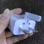 UK Plug Travel USB Phone Wall Charger ABS PC 5V 2A Customized Logo