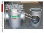 AUXILIARY MACHINE SEAWATER PUMP INLET STAINLESS STEEL 316L STRAIGHT THROUGH