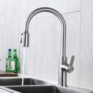 Wholesale Water Saving Smart Kitchen Faucet 360 Degree Rotating Spout 0.05-0.75Mpa from china suppliers