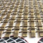 Stunning Bronze Decorative Wire Mesh For Art Installations Furniture Decorative