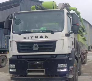 Wholesale 64m Small Concrete Line Pump Truck Mounted For Buildings Construction from china suppliers