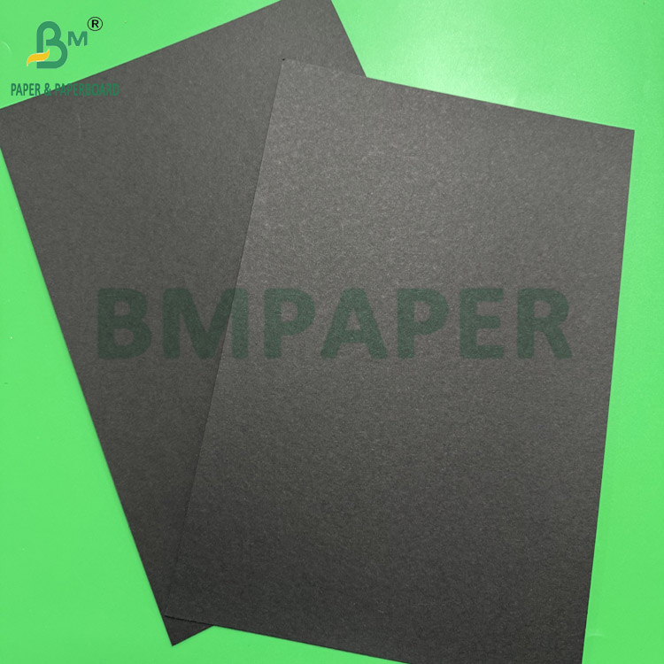 400gsm 450gsm Black Paper Two Side Deep Black Sheets 610x860mm
