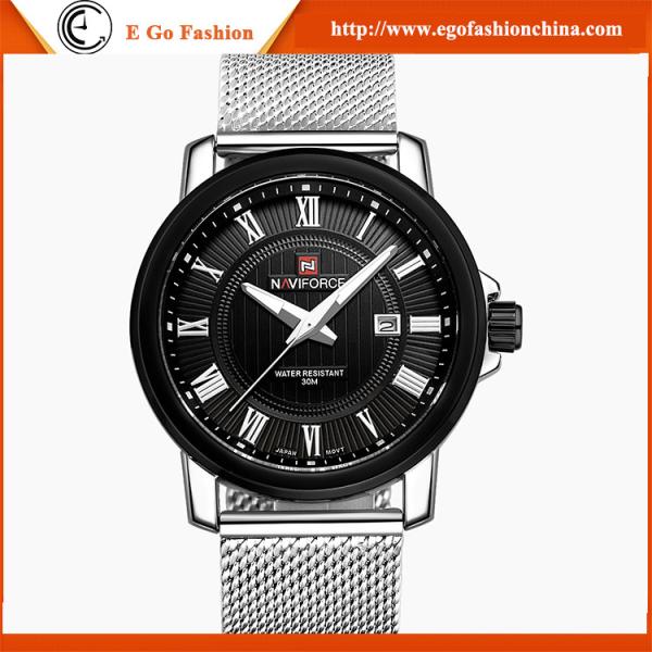 Naviforce Watch 905201 Full Stainless Steel Top Brand Watch Man Mens Quartz