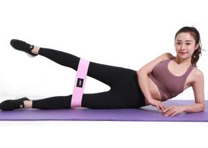 Wholesale Yoga Gym Exercise Hip Health Care Products Fabric Resistance Bands Custom Logo from china suppliers