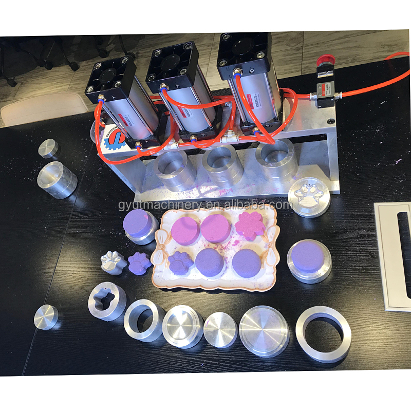 Upgrade Your Bath Bomb Production with Pneumatic Press Machines and Custom Molds