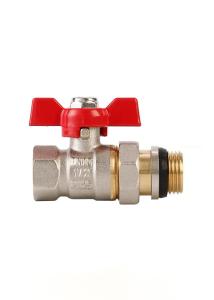 Wholesale DN15-DN100 Brass Ball Valve CW617N Forged Technics Heat Resistance from china suppliers