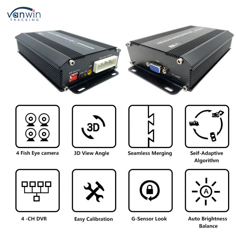 360 Surround Bird View System System for Vehicle Truck Bus Safety Car Reversing Aid