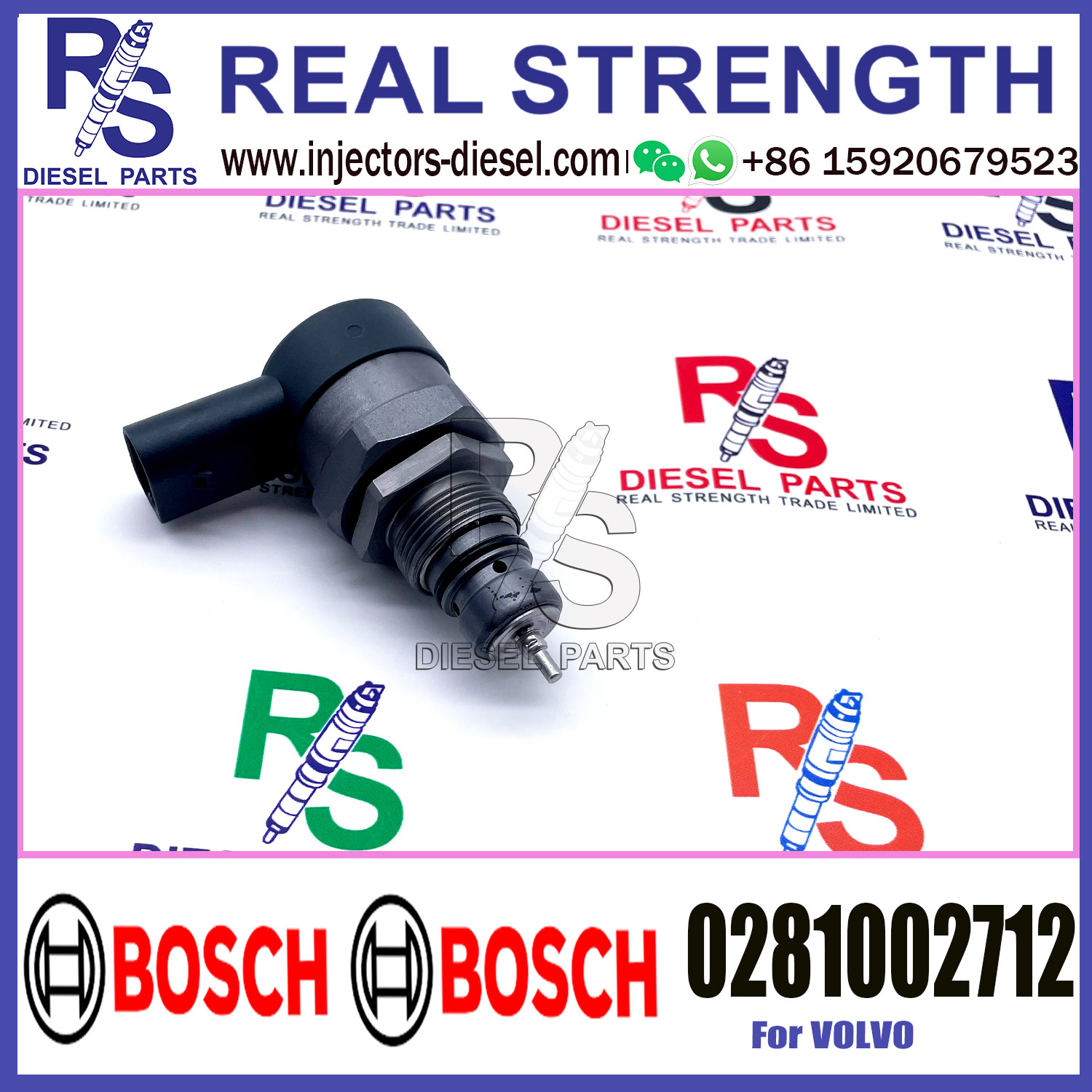 BOSCH Control Valve DRV Regulator Solenoid 0281002712 for V-O-L-V