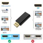PBS 4K 60Hz Male To Female Cable Adapter DP Displayport To HDMI Adapter