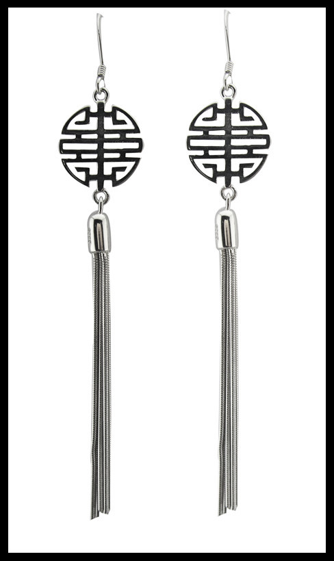 Fashion 925 Silver CZ Earrings For Casual Occasion DIY Jewelry